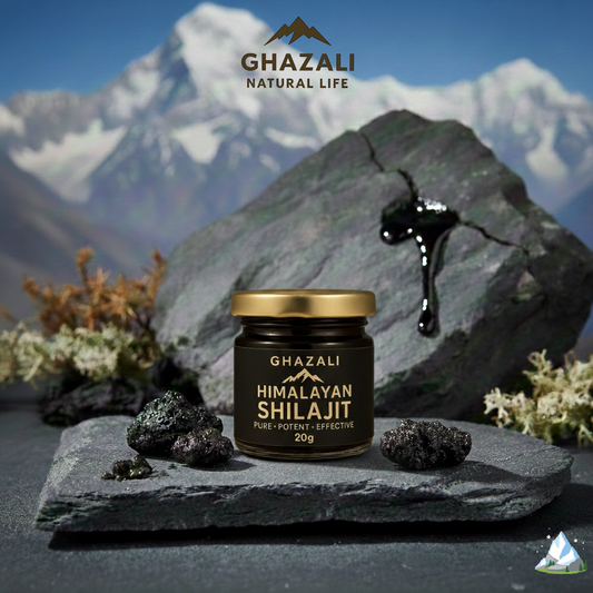 🏔️ Ghazali Natural™ - Pure Himalayan Shilajit Resin 20g